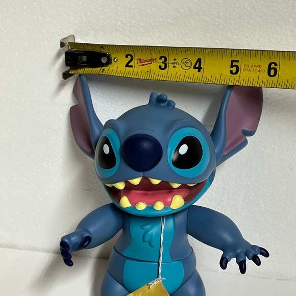 Disney Store Lilo & Stitch Articulated Figure 6 Inch Experiment 626 Blue Toy NWT - Picture 6 of 9